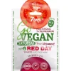 7 DAYS GoVEGAN MASCHERA VISO IN TESSUTO SATURDAY RED DAY 25 GR.
