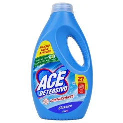 ACE DETERSIVO LAVATRICE LIQUIDO IGIENIZZANTE CLASSIVO 27 LAVAGGI