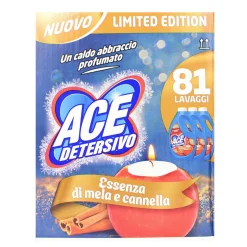 ACE DETERSIVO LIQUIDO BUCATO LAVATRICE ESSENZA DI MELA E CANNELLA 3 PEZZI DA 27 LAVAGGI