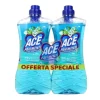 ACE PAVIMENTI IGIENIZZANTE SENZA CANDEGGINA TALCO e MUSCHIO BIANCO 1000 ML x 2 PEZZI