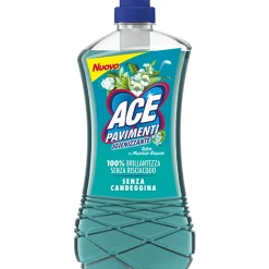 ACE PAVIMENTI IGIENIZZANTE SENZA CANDEGGINA SENZA RISCIACQUO TALCO e MUSCHIO BIANCO 1000 ML