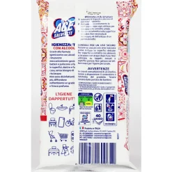 ACE SALVIETTE IGIENIZZANTI CON ALCOOL SENZA CANDEGGINA 40 PZ