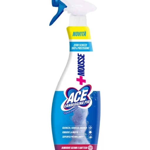ACE SPRAY MOUSSE CANDEGGINA PIU' CASA e BUCATO FRESCO PROFUMO 690 ML