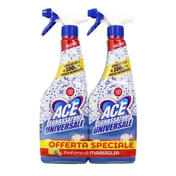 ACE SPRAY SGRASSATORE UNIVERSALE MARSIGLIA 2 PEZZI DA 600 ML