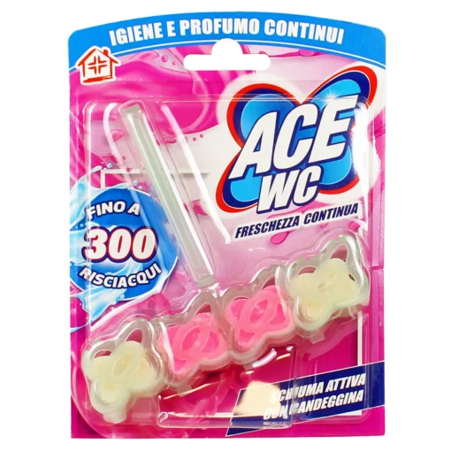 ACE WC TAVOLETTA FRESCHEZZA CONTINUA SCHIUMA ATTIVA CON CANDEGGINA
