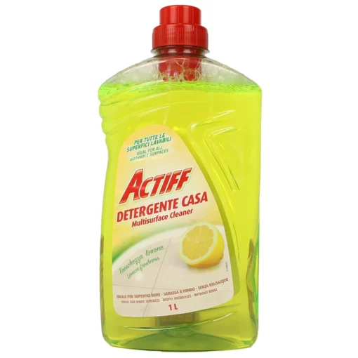 ACTIFF DETERGENTE PER PAVIMENTI FRESCHEZZA LIMONE 1 LT