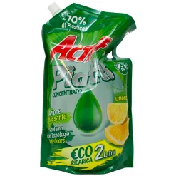 ACTIFF PIATTI CONCENTRATO LIMONE ECO RICARICA BUSTA 2 LT