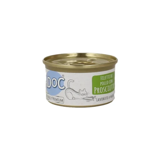 ADOC CAT POLLO CON PROSCIUTTO 85GR