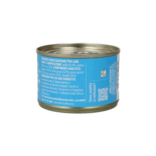 ADOC DOG DI POLLO CON MANZO 170GR