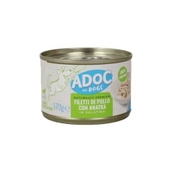 ADOC DOG FILETTI DI POLLO CON ANATRA 170GR