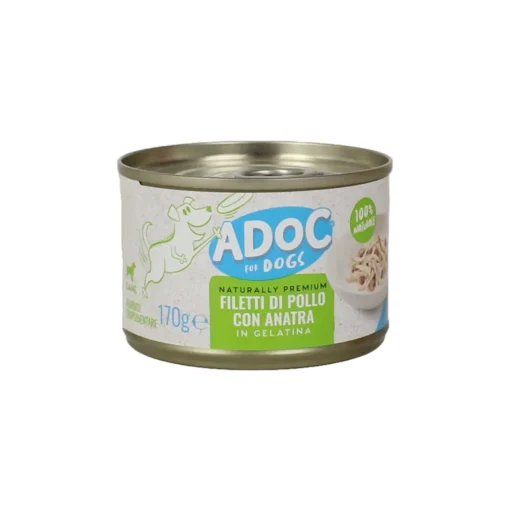 ADOC DOG FILETTI DI POLLO CON ANATRA 170GR