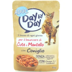 ADOC GATTI DAYbyDAY CONIGLIO COTTO A VAPORE BUSTA 85 GRAMMI