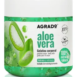 AGRADO ALOE VERA GELATINA COPO IDRATA E RINFRESCA VASO 400 ML
