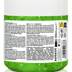 AGRADO ALOE VERA GELATINA COPO IDRATA E RINFRESCA VASO 400 ML