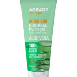 AGRADO SOLAR AFTER SUN HIDRAGEL ALOE VERA TUBO 200 ML