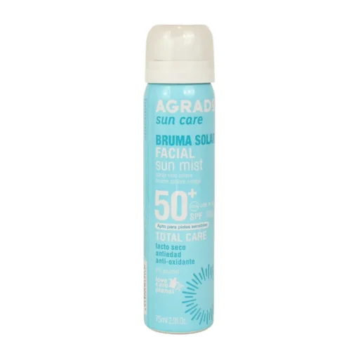 AGRADO SOLAR BRUMA FACIAL - SPRAY VISO - SPF50+ 75 ML