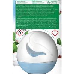 AIRWICK ACTIVE FRESH BAGNO DECOSPHERE EMANATORE LIQUIDO SOFFICE COTONE 75 ML