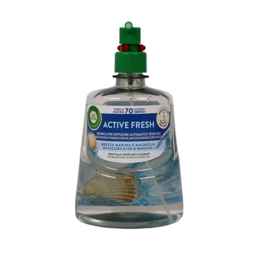 AIRWICK ACTIVE FRESH RICARICA PER DIFFUSORE AUTOMATICO FRAGRANZA BREZZA MARINA e MAGNOLIA 228 ML