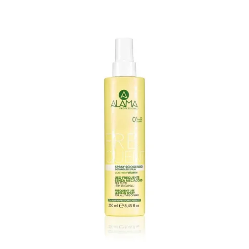 ALAMA FREQUENT SPRAY SCIOGLINODI USO FREQUENTE NO RISCIACQUO PER TUTTI I TIPI DI CAPELLI 250 ML