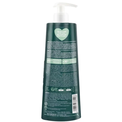 ALAMA NO RED SHAMPOO PER CAPELLI CASTANI MEDI E SCURI COLORATI E NATURALI 500 ML