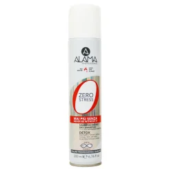 ALAMA ZERO STRESS SHAMPOO SECCO DETOX PER TUTTI I TIPI DI CAPELLI 200 ML