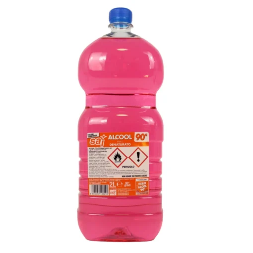 ALCOOL DENATURATO 2000 CC.SAI 90 GRADI