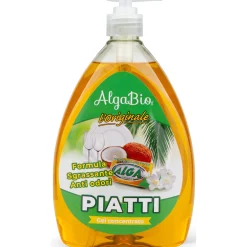 ALGA BIO L'ORIGINALE PIATTI GEL CONCENTRATO SGRASSANTE ANTI ODORI 750 ML