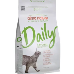 ALMO NATURE DAILY NATURAL GATTO MANTENIMENTO TONNO - SALMONE SACCHETTO 1,2 KG