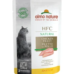 ALMO NATURE JELLY HFC NATURAL GATTO BUSTA FILETTO DI POLLO 55 GRAMMI