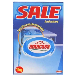 AMACASA SALE ANTICALCARE PER LAVASTOVIGLIE Kg.1