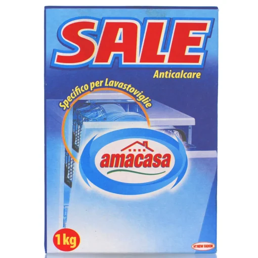 AMACASA SALE ANTICALCARE PER LAVASTOVIGLIE Kg.1