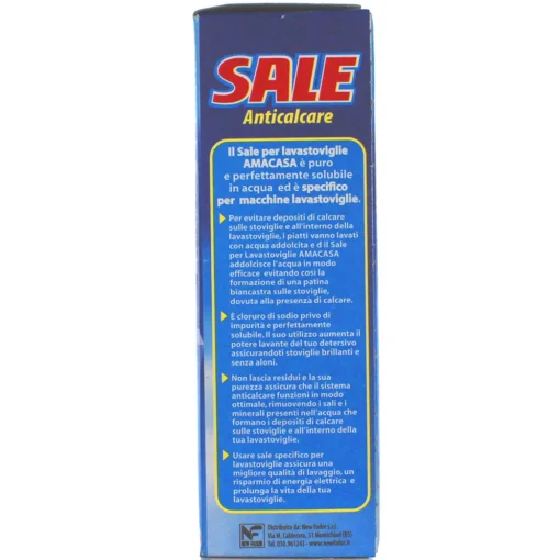 AMACASA SALE ANTICALCARE PER LAVASTOVIGLIE Kg.1