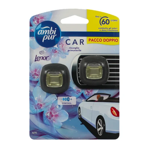 AMBIPUR CAR DEO 60 GIORNI PACCO DOPPIO PROFUMO RISVEGLIO PRIMAVERILE
