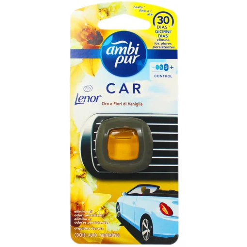 AMBIPUR CAR DEODORANTE 30 GIORNI OROeFIORI VANIGLIA