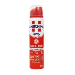 AMUCHINA DISINFETTANTE AMBIENTI, OGGETTI, TESSUTI, SPRAY 100 ML