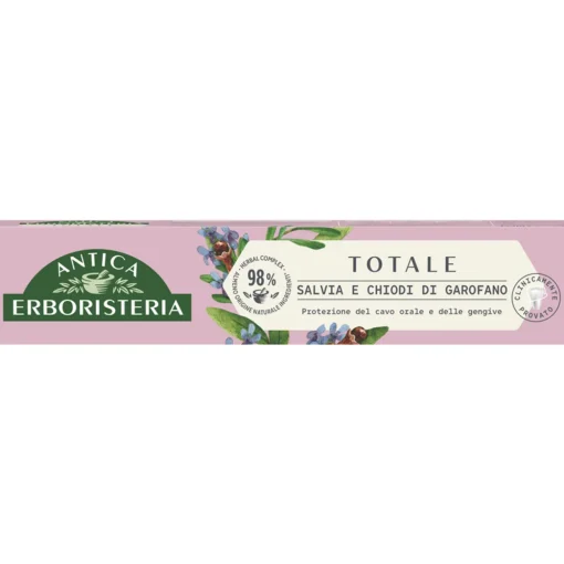 ANTICA ERBORISTERIA DENTIFRICIO TOTALE SALVIA e CHIODI DI GAROFANO 75 ML