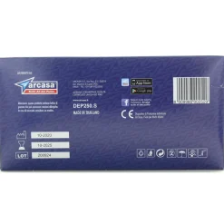 ARCASA GUANTI GEXAM LATTICE MONOUSO 100 PZ MISURA 6