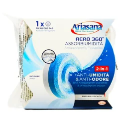 ARIASANA ASSORBIUMIDITA' AERO 360° TAB RICARICA INODORE 450 GRAMMI