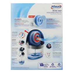 ARIASANA ASSORBIUMIDITA' AERO 360° KIT + TAB 450 GRAMMI OMAGGIO