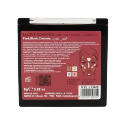 ASTRA BLUSH ROMANCE MAUVE PALETTE