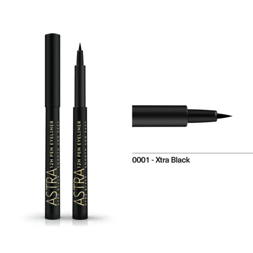 ASTRA EYELINER PEN 12H 01 EXTRA BLACK