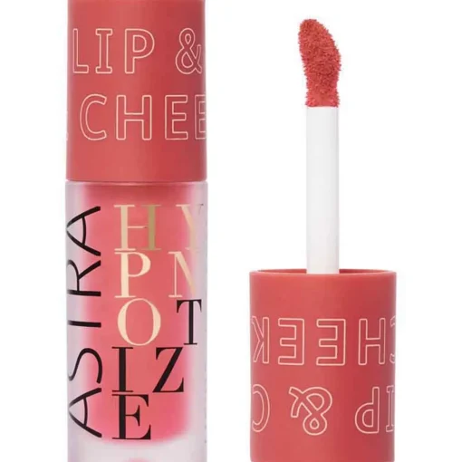 ASTRA ROSSETTO HYPNOTIZE LIP & CHEEK 04 QUEEN PEACH