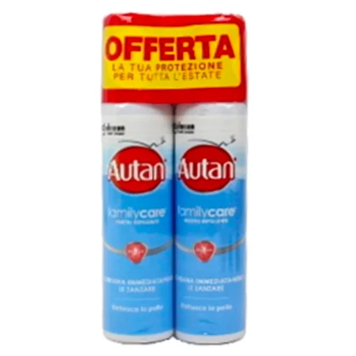AUTAN FAMILY CARE INSETTO REPELLENTE SPRAY 2 PZ 100 ML
