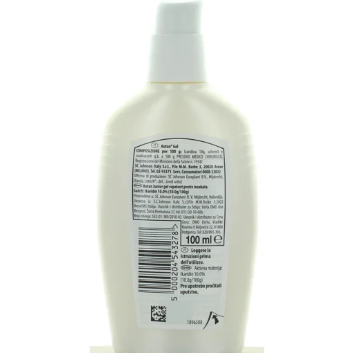 AUTAN FAMILY CARE JUNIOR INSETTO REPELLENTE GEL 100 ML
