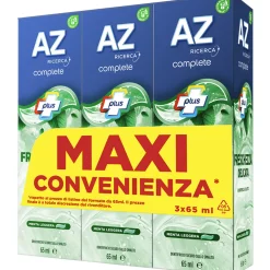 AZ COMPLETE FRESCHEZZA DELICATA MENTA LEGGERA 3 PEZZI DA 65 ML