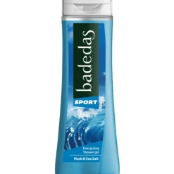 BADEDAS SPORT SHOWER GEL ENERGIZING MUSK & SEA SALT 600 ML