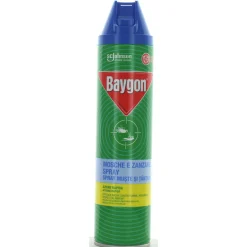 BAYGON BLU INSETTICIDA SPRAY MOSCHE E ZANZARE 400 ML