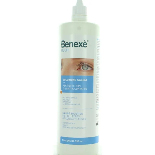 BENEXE' SOLUZIONE SALINA PER LENTI 550 ML