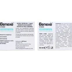 BENEXE' VISO CREMA EQUILBRANTE FUNNY AGE 20-30 CON BAVA DI LUMACA, BAKUCHIOL, CETRIOLO PELLI MISTE E IMPURE VASO 50 ML