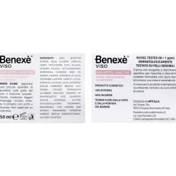 BENEXE' VISO CREMA LEVIGANTE ILLUMINANTE MACCHIE E DISCROMIE CUTANEE VASO 50 ML